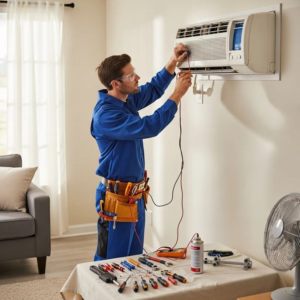 Karapürçek Eminçelik Eminçelik klima gaz dolumu ve bakım – Enerji verimliliği artırıldı. - Teknik servis örneği